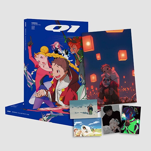 初回限定特典] 韓国書籍 アーティストQMENG (ギュメン) ART BOOK 「Q1