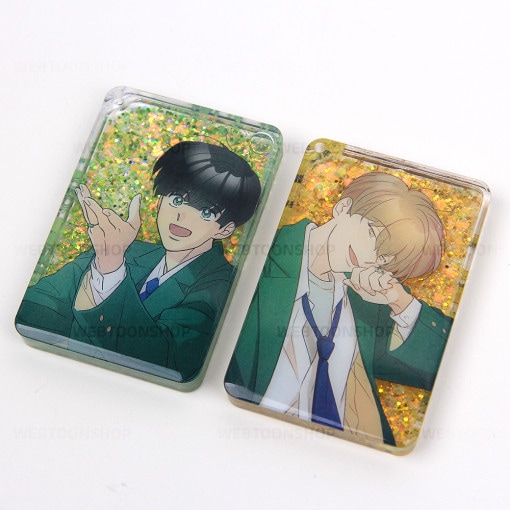 韓国BL PASSION Blossom アクリルスタンド ウォーターグリッター 先払いのみ）韓国キャラクターグッズ 「ほうれん草の花束を君に」 公式