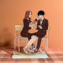 （先払いのみ）韓国キャラクターグッズ 「青春ブロッサム」 公式グッズ アクリルスタンド ボミ＆ジニョン Ver.|WEBTOON|キャラクターグッズ