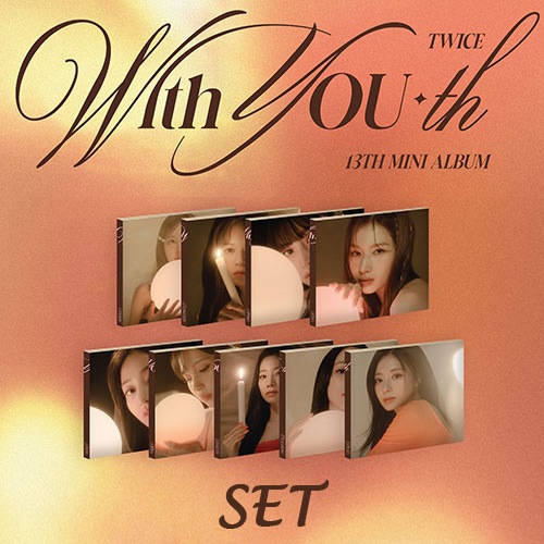 [9糧å/ͽŵ] ڹ񲻳 TWICE (ȥ磻) - 13thߥ˥Х With YOU-th Digipack Ver. (С9糧å)