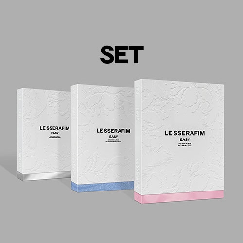 LE SSERAFIM EASY サノク 事前収録 限定 5枚コンプセット Amazon.com: LE SSERAFIM EASY 3rd Mini Album COMPACT Ver (5 Ver Set)