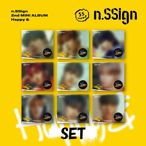 n.SSign Happy& Digipack ver. 9種セット n.SSign Happy& Digipack ver. 9種セット