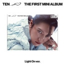 韓国音楽 NCTのテン - 1stミニアルバム 「TEN」 Light On Ver. (CD+フォトブック72P+印画写真1種+フォトカード1種+ポストカート1種+折りたたみポスター1種)