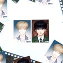 （先払いのみ）韓国キャラクターグッズ 「ほうれん草の花束を君に」 公式グッズ 証明写真 (2種1択)