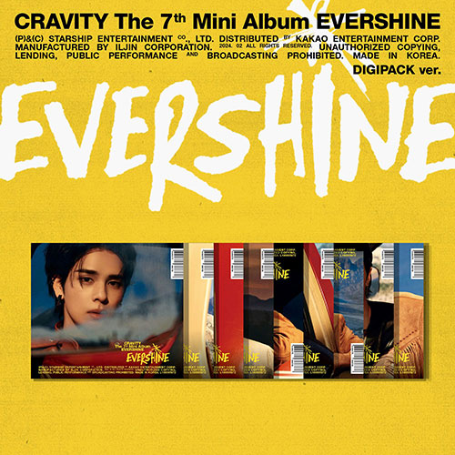 韓国音楽 CRAVITY (クラビティ) - 7thミニアルバム 「EVERSHINE 韓国音楽 CRAVITY (クラビティ) - 7thミニアルバム 「EVERSHINE