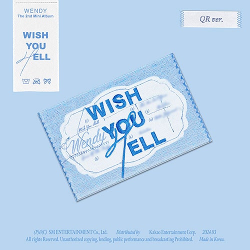 韓国音楽 Red Velvetのウェンディ - 2ndミニアルバム 「Wish You Hell