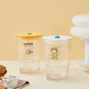 （先払いのみ）韓国キャラクターグッズ 「マルはワンちゃん」 公式グッズ シリコン キャップ タンブラー (2種1択)
