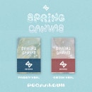韓国音楽 SEVENUS (セブンアース) - 1stミニアルバム 「SPRING CANVAS」 Poca Album (バージョン選択/QRカード1種+フォトカード2種+ステッカー2種)