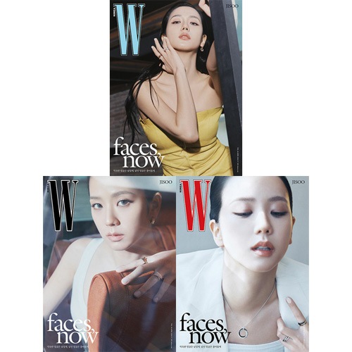 韓国女性雑誌 W (ダブリュー) 2024年 4月号 (BLACKPINKのジス表紙選択