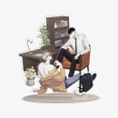 （先払いのみ）韓国キャラクターグッズ 「チェックメイト」 公式グッズ アクリルスタンド|WEBTOON|キャラクターグッズ