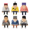 （先払いのみ）韓国スターグッズ 2PM (トゥーピーエム) PAPERTOY SET ペーパートイ [6+1]