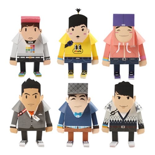 先払いのみ）韓国スターグッズ 2PM (トゥーピーエム) PAPERTOY SET 
