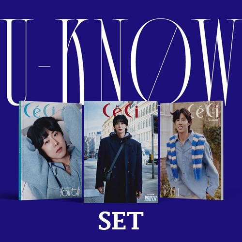 3種セット] 韓国スター写真集 CeCi X ユンホ (東方神起) [青春、YOUTH