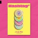 韓国音楽 Candy Shop (キャンディショップ) - 1stミニアルバム 「Hashtag#」 (CD+フォトブック84P+フォトカード2種+メッセージカード1種+ポラロイドフォト1種)