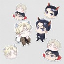 （先払いのみ）韓国キャラクターグッズ 「未完関係」 公式グッズ リムーバブルステッカー