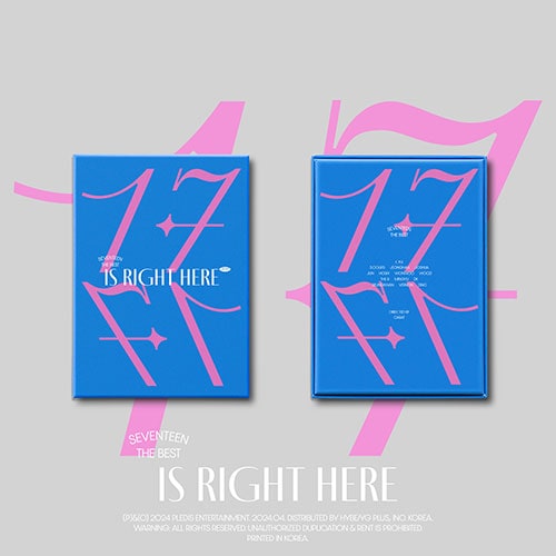 韓国音楽 SEVENTEEN (セブンティーン) - BEST ALBUM 「17 IS RIGHT