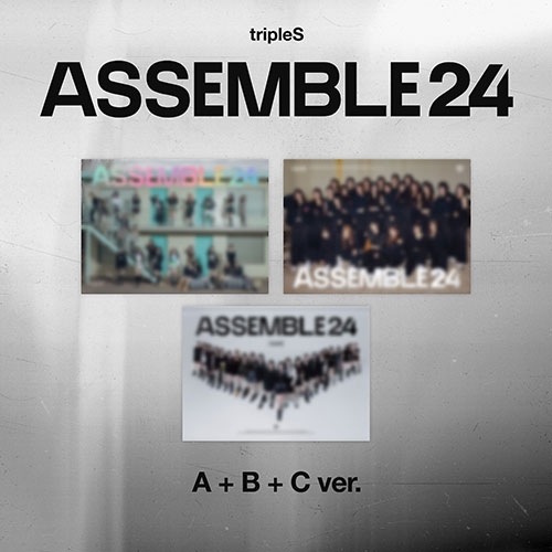 3種セット] 韓国音楽 tripleS (トリプルエス) - 1集 「ASSEMBLE24