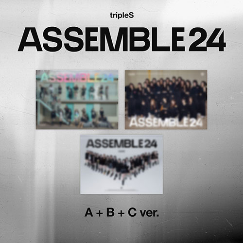 3種セット] 韓国音楽 tripleS (トリプルエス) - 1集 「ASSEMBLE24