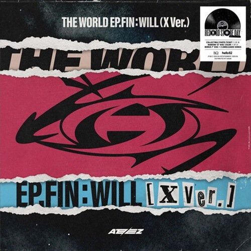 韓国音楽 ATEEZ (エーティーズ) - 2集 「THE WORLD EP.FIN : WILL」 LP