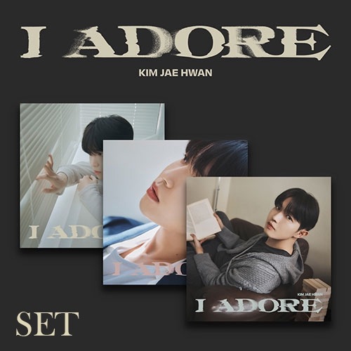 3種セット] 韓国音楽 キム・ジェファン - 7thミニアルバム 「I Adore