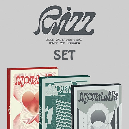 スジン RIZZ トレカ 3種セット] 韓国音楽 元(G)I-DLEのスジン - 2nd EP 「RIZZ