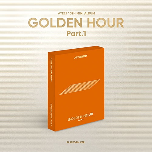 韓国音楽 ATEEZ (エーティーズ) - 10thミニアルバム 「GOLDEN HOUR