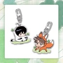 （先払いのみ）韓国キャラクターグッズ 「生涯最高の幸運」 公式グッズ SD アクリルキーリング (2種1択) (予約 発売日：2024.07.05以後)