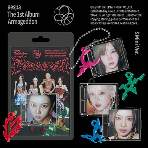 aespa Armageddon シンガポール サイン会 限定 4枚コンプ 韓国音楽 aespa (エスパ) - 1集 「Armageddon」 SMini Ver