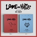 韓国音楽 H1-KEY (ハイキー) - 3rdミニアルバム 「LOVE or HATE」 (ランダム発送/CD+フォトブック68P+学生証1種+フォトカード2種+ステッカー1種+4カットIDフォト1
