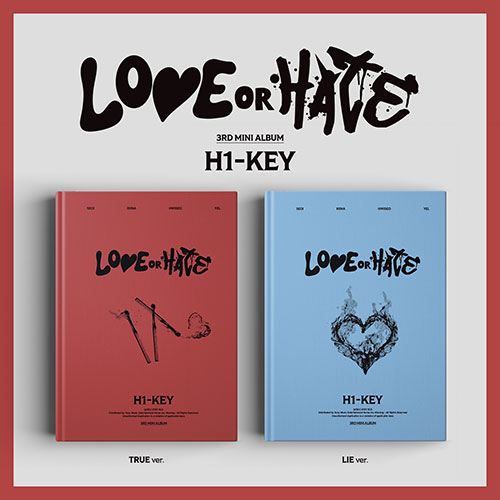 韓国音楽 H1-KEY (ハイキー) - 3rdミニアルバム 「LOVE or HATE