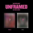 韓国音楽 WOOAH (ウア) - 2ndミニアルバム 「UNFRAMED」 (ランダム発送/CD+フォトブック80P+サークルカード1種+ポラロイド1種+フォトカード1種+ステッカー1種+折りたたみ