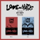 韓国音楽 H1-KEY (ハイキー) - 3rdミニアルバム 「LOVE or HATE」 Poca Album (ランダム発送/QRカード1種+フォトカード2種+ステッカー2種)