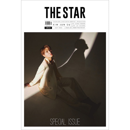 キム・ジュンスのフォトカード贈呈] 韓国芸能雑誌 THE STAR (ザ