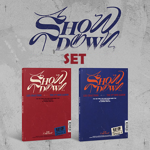 2種セット] 韓国音楽 イ・チェヨン - 3rdミニアルバム 「SHOWDOWN