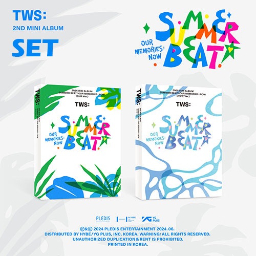 2種セット] 韓国音楽 TWS (トゥアス) - 2ndミニアルバム 「SUMMER BEAT