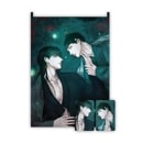 （先払いのみ）韓国キャラクターグッズ 「鬼夜曲」 公式グッズ シフォン ファブリックポスター