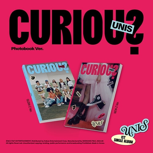 Fiestar 3rdシングル - Curious 韓国盤 CD 韓国音楽 UNIS (ユニス) - 1stシングルアルバム 「CURIOUS」 (ランダム