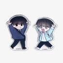 （先払いのみ）韓国キャラクターグッズ 「星と星のあいだ」 公式グッズ アクリル クリップセット