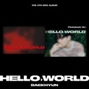 韓国音楽 EXOのベクヒョン - 4thミニアルバム 「Hello, World」 Photobook Ver. (ランダム発送/CD+フォトブック80P+ポストカート1種+ヒドゥンメッセージカード1