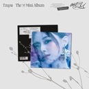 韓国音楽 TWICEのツウィ - 1stミニアルバム 「abouTZU」 Digipack Ver. (CD+フォトカード1種+折りたたみポスター1種+ステッカー1種+ポラロイドフォトカード1種+初回