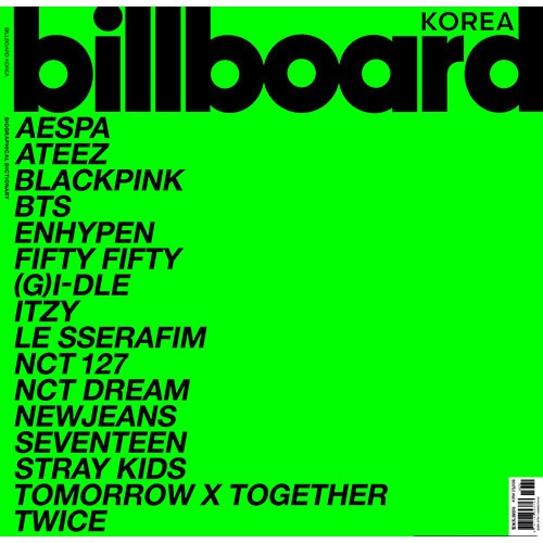 韓国芸能雑誌 billboard Korea (ビルボード・コリア) K-POP