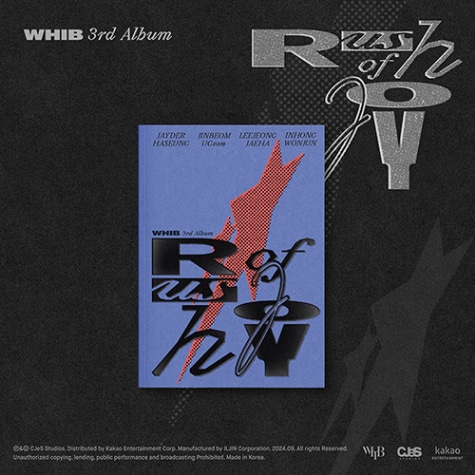 韓国音楽 WHIB (フィブ) - 3rdシングルアルバム 「Rush of Joy」 (CD+