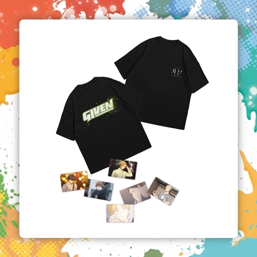 先払いのみ）キャラクターグッズ 「ギヴン 柊mix」 公式グッズ Tシャツ