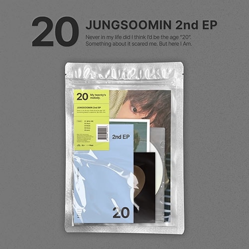 韓国音楽 チョン・スミン - 2nd EP 「20」 (CD+ブックレット24P+ポスト