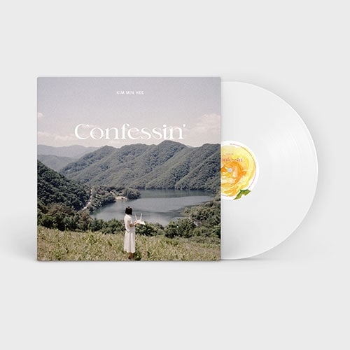 韓国音楽 キム・ミンヒ - 2集 「Confessin'」 LP [White Color Vinyl