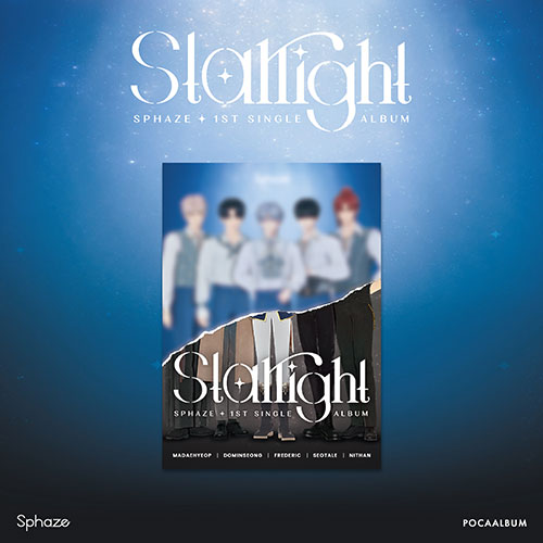 韓国音楽 Sphaze (スペイズ) - 1st シングルアルバム 「Starlight