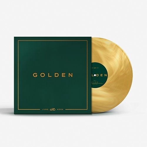 韓国音楽 BTSのジョングク - 1集 「GOLDEN」 LP (1LP+フォトブック20P+