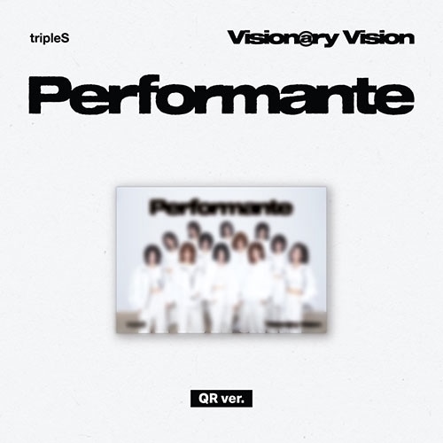 韓国音楽 tripleSのVisionary Vision - 1集 「Performante」 QR Ver