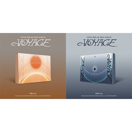 韓国音楽 VIVIZ (ビビジ) - 5thミニアルバム 「VOYAGE」 (ランダム発送