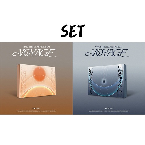 2種セット] 韓国音楽 VIVIZ (ビビジ) - 5thミニアルバム 「VOYAGE